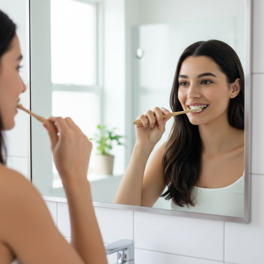 Nano Bambus Zahnbürste